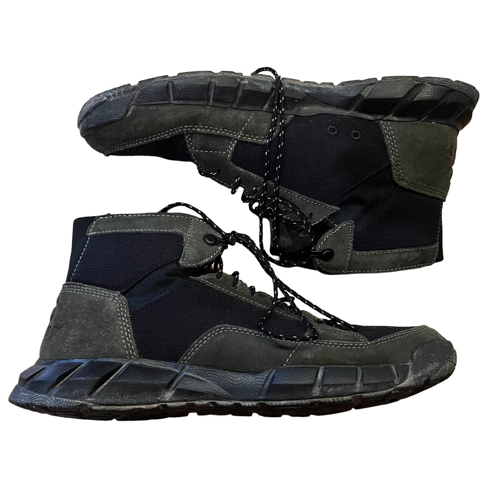 Oakley Urban Explorer Mid Hiking Boots Dark Brush Green/Black Mens 10.5 EUC